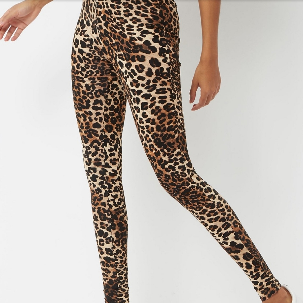 Leopard printed leggings for children